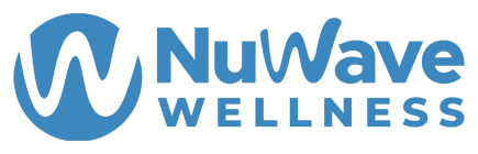 The NuWave Wellness website footer logo